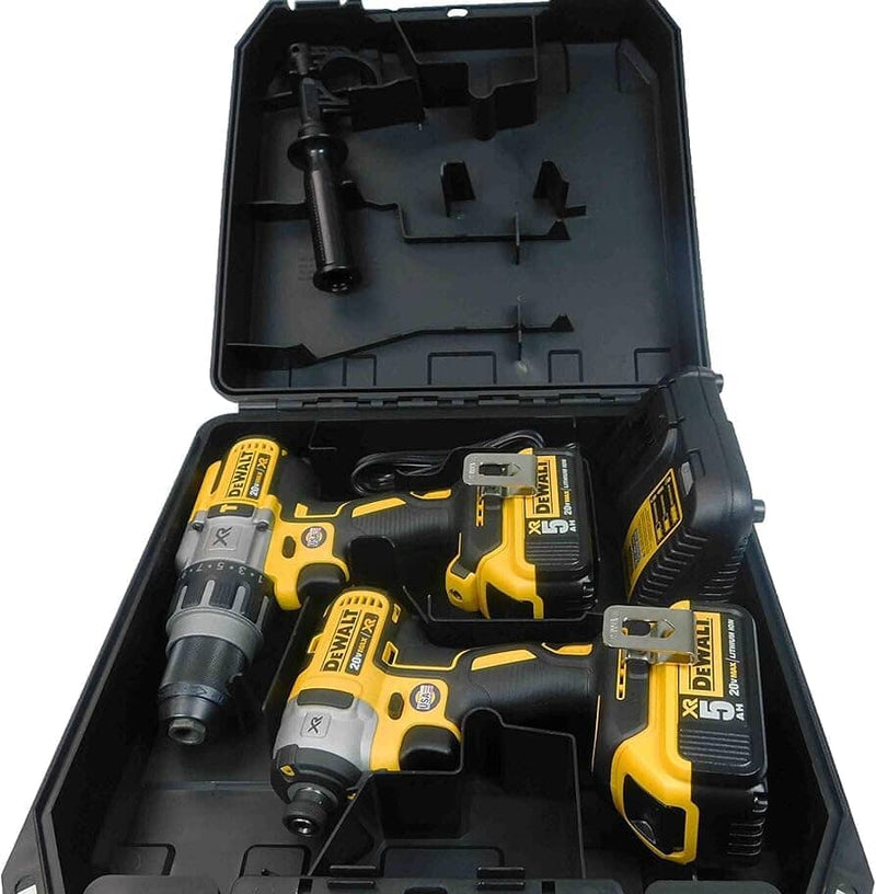 KIT DEWALT ORIGINAL | Taladro & Pistola De Impacto | 26 Accesorios De Regalo + 2 Baterias - Balck Friday 🔥 Herramientas Tienda Núcleo 