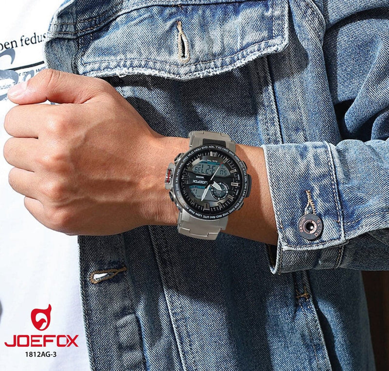 RELOJ JOEFOX DOBLE HORA Moda, Bisutería Minha loja 